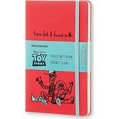 Notes Moleskine Toy Story limitowana edycja L czerwony w linie