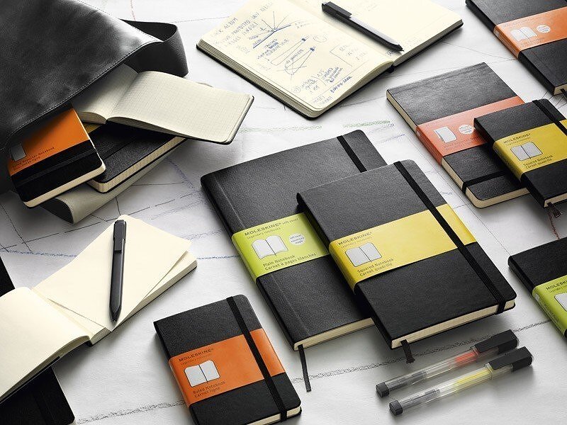 Notes reporterski Moleskine L gładki