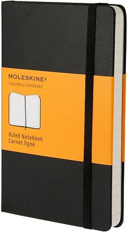 Notes w linię Moleskine L czarny