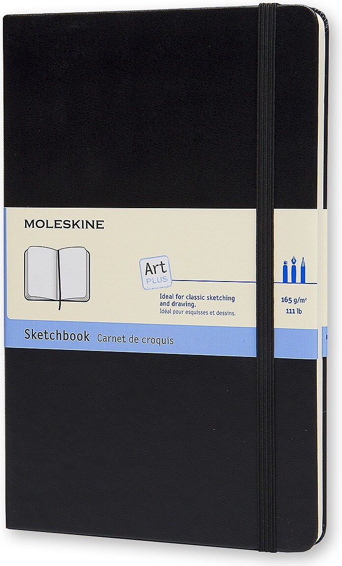 Piezīmju bloks Moleskine Art Plus Sketchbook ciets vāks L