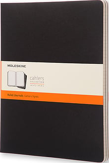 Piezīmju bloks Moleskine Cahier Journals līniju XXL 3 gab.