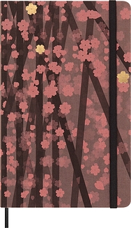 Piezīmju bloks Moleskine Sakura gluds ierobežots izdevums L