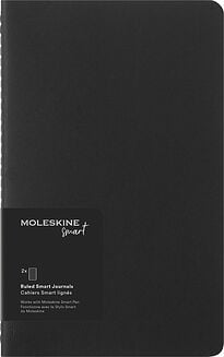 Piezīmju grāmatiņa Moleskine Smart Cahier līniju L 2 gab.