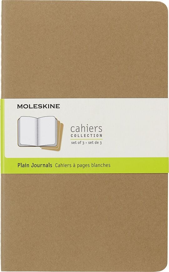 Sąsiuviniai Moleskine Cahier Journals lygus L 3 vnt.