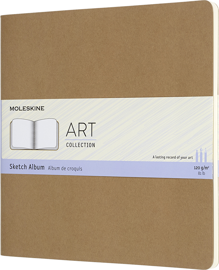 Скетчбук Moleskine Sketch Album 120 г/м², тверда обкладинка