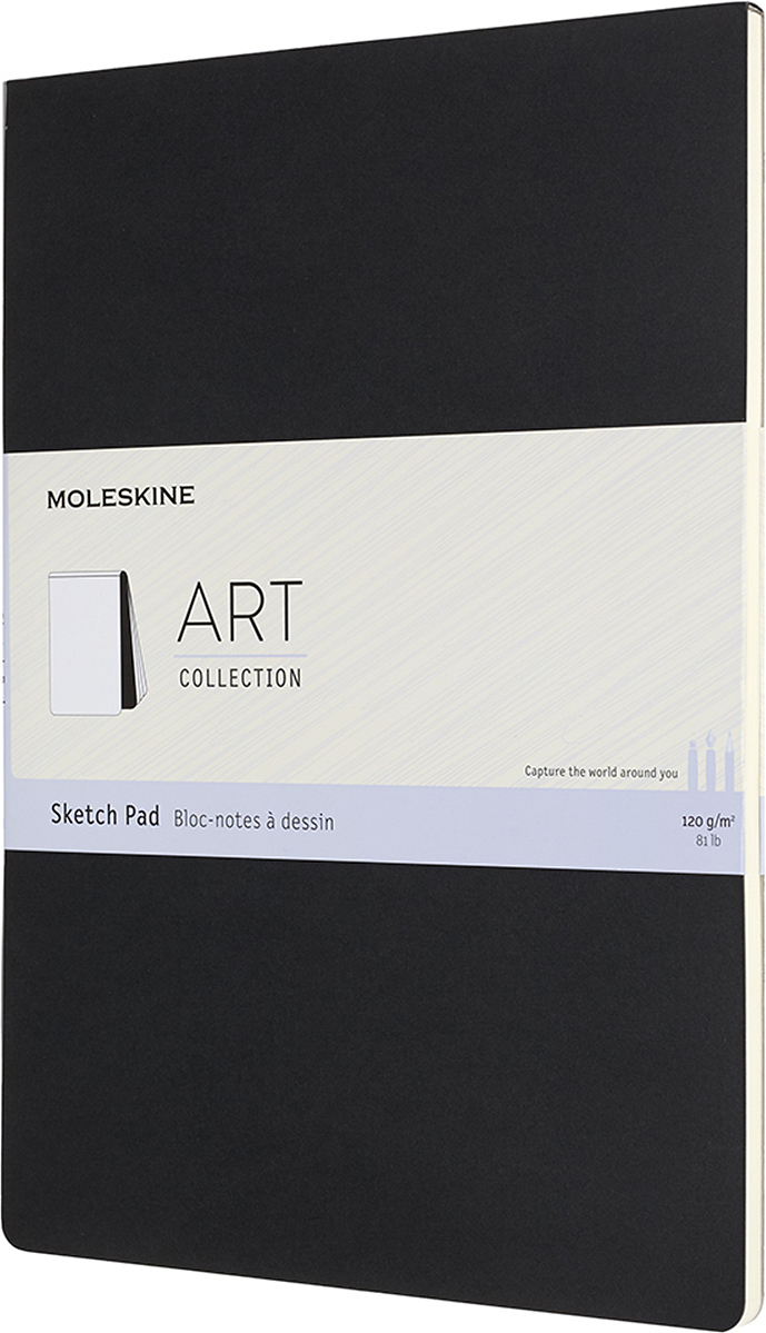 Skiču burtnīca Moleskine Art Sketch Pad 120 g/m² A4 48 lapas