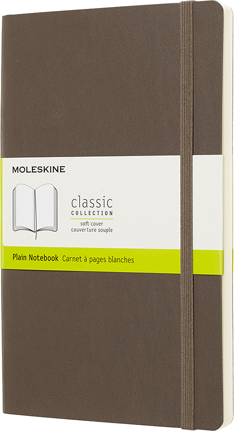 Užrašų knygelė Moleskine glotnaus paviršiaus su minkštu viršeliu L 192 puslapiai