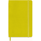 Užrašų knygelė Moleskine su virvele kietu viršeliu geltonos spalvos P