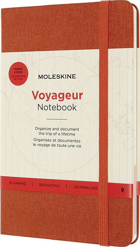 Voyageur II Carnet, orange