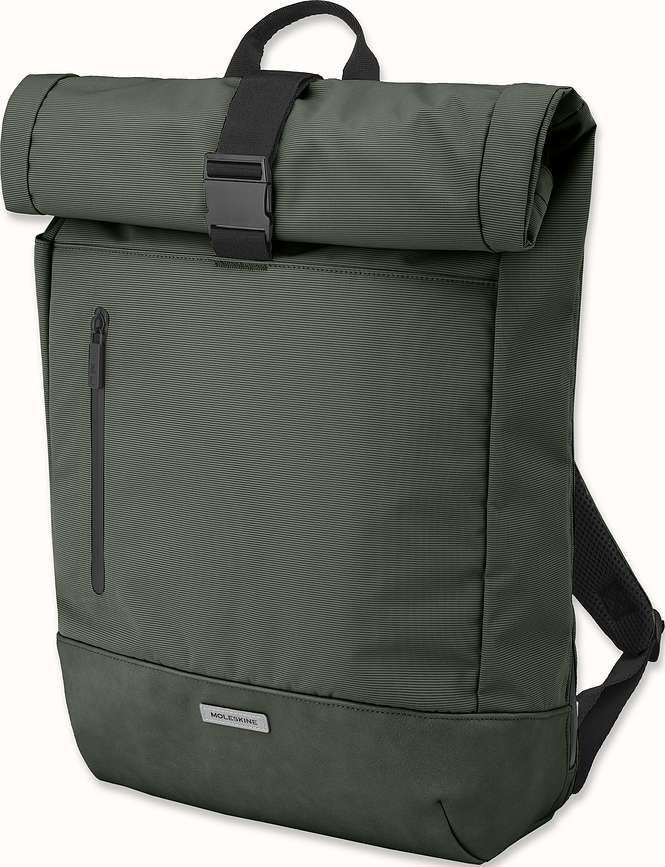 Zaino Metro Rolltop tonalità verde