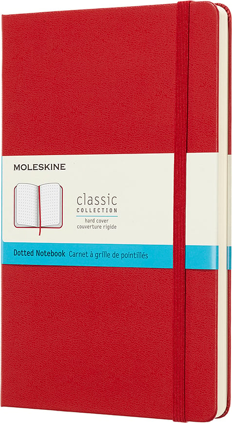 Zápisník Moleskine Classic bodkovaný tvrdá väzba L 240 strán