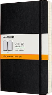 Zápisník Moleskine Classic linajkový mäkká väzba L 400 strán