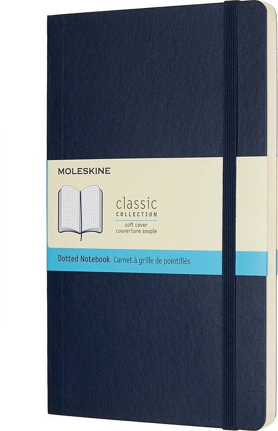 Записник у крапку Moleskine L, 192 сторінки, м'яка обкладинка