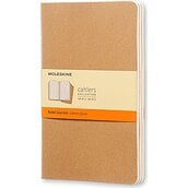 Zeszyty w linię Moleskine Cahier Journals L piaskowe 3 szt.