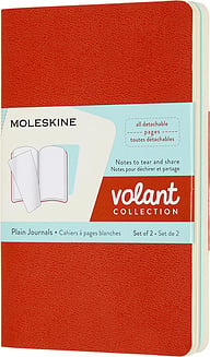 Zošit Moleskine Volant jednofarebný P 2 ks