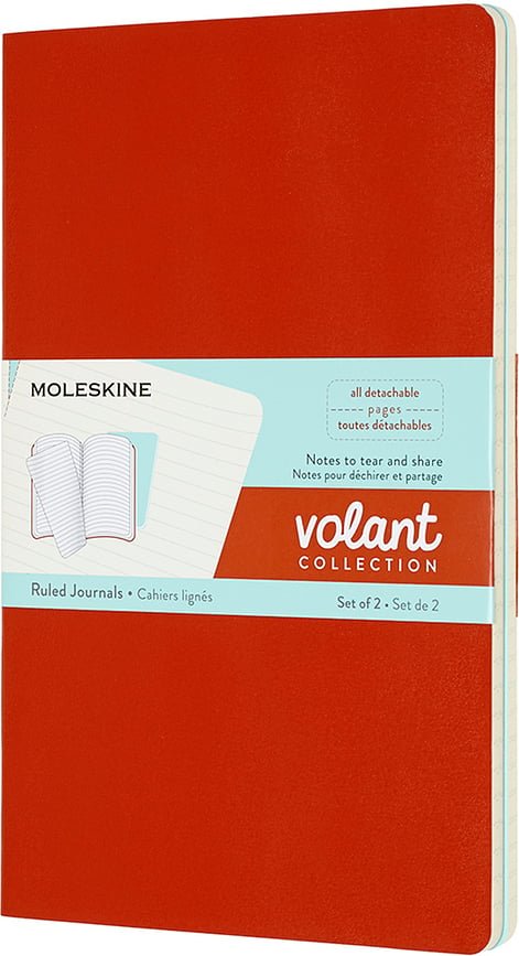 Zošit Moleskine Volant linajkový L 2 ks