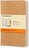 Зошити в лінію Moleskine Cahier Journals P пісочні, 3 шт.