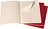 Зошити в лінію Moleskine Cahier Journals XL, червоні, 3 шт.