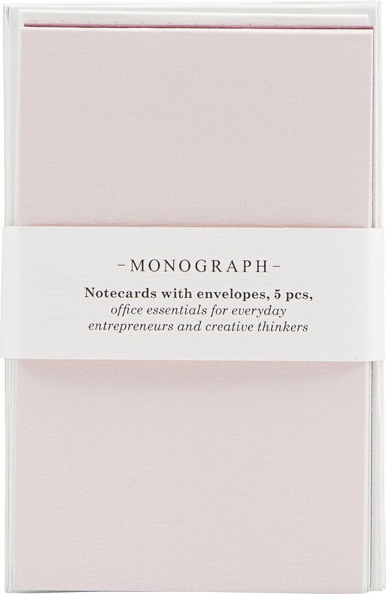 Monograph Kartice jednobojne 5 kom.