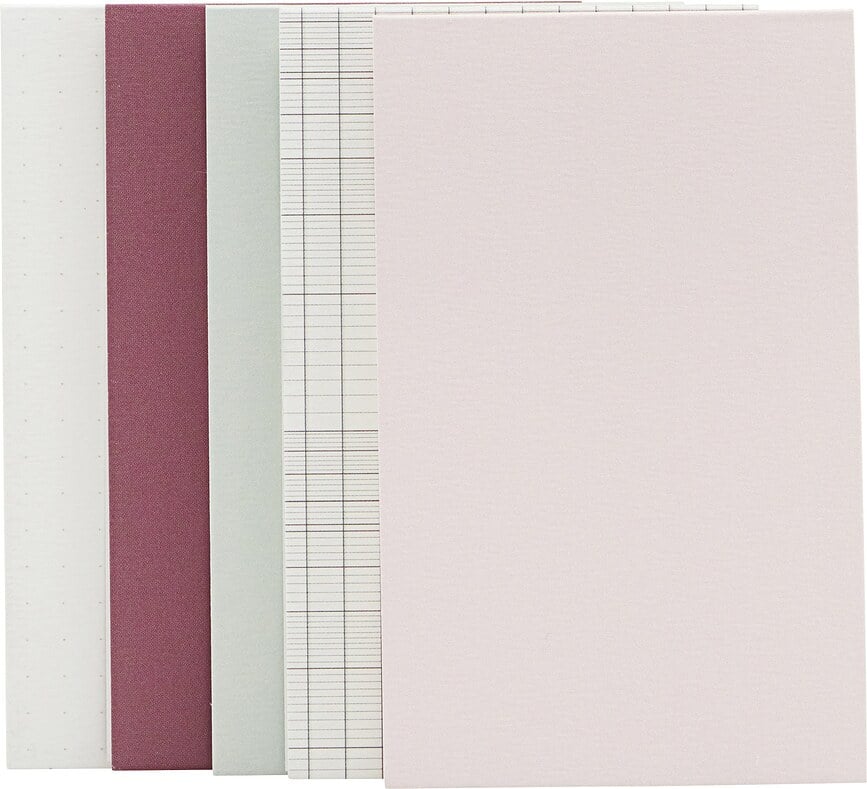 Monograph Kartice jednobojne 5 kom.