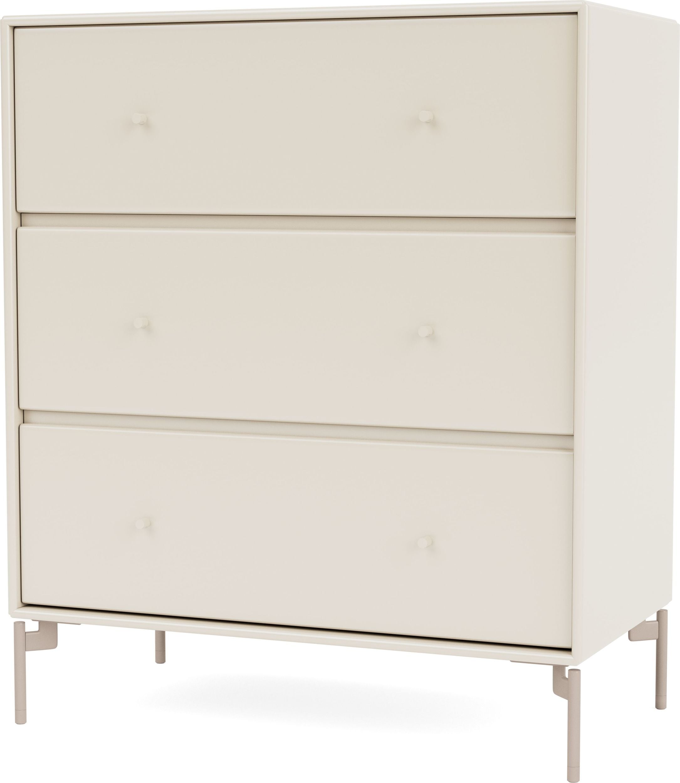 Carry Kommode hellbeige auf beigen Beinen