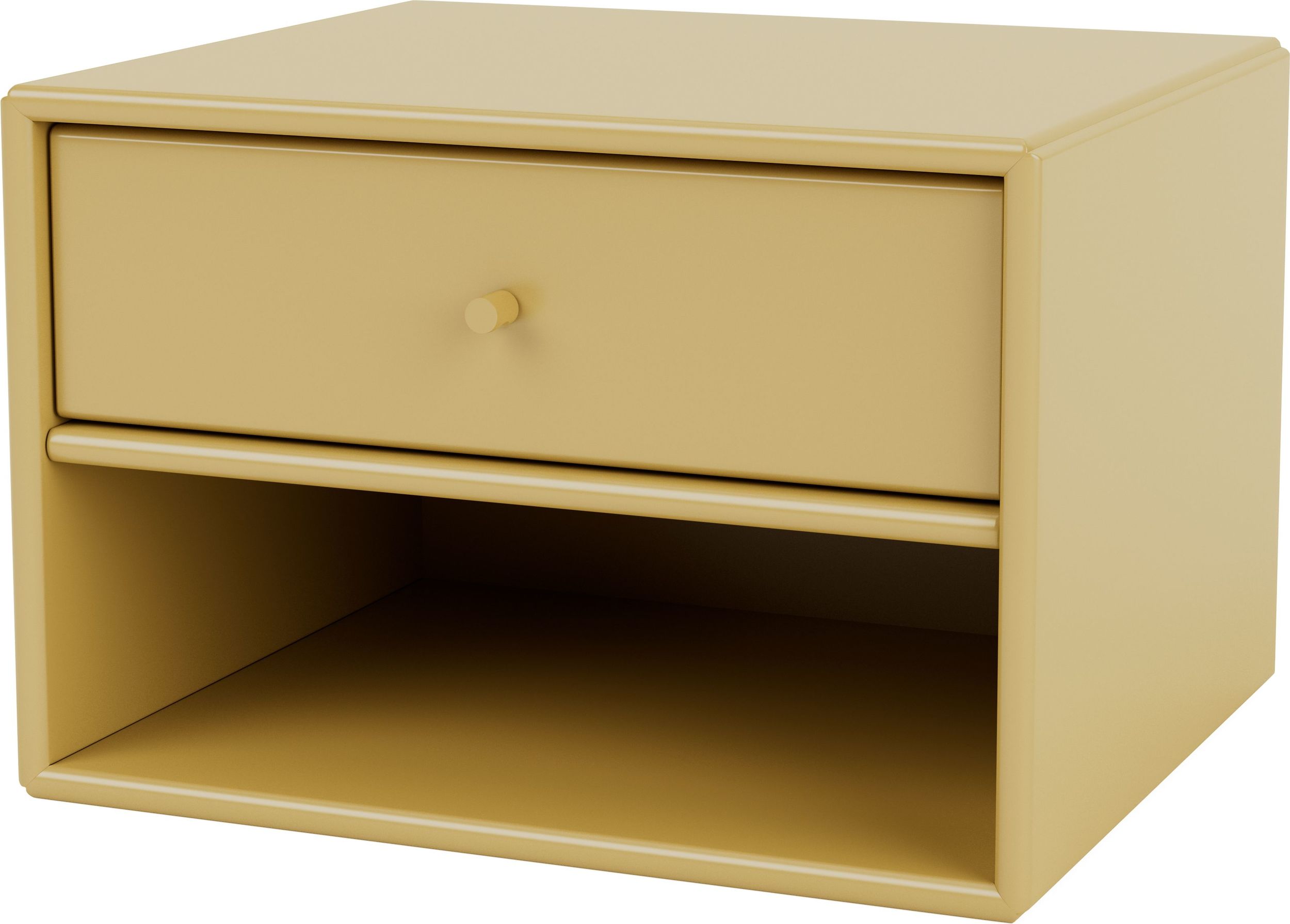 Dash Nachtschrank hängend senffarbig