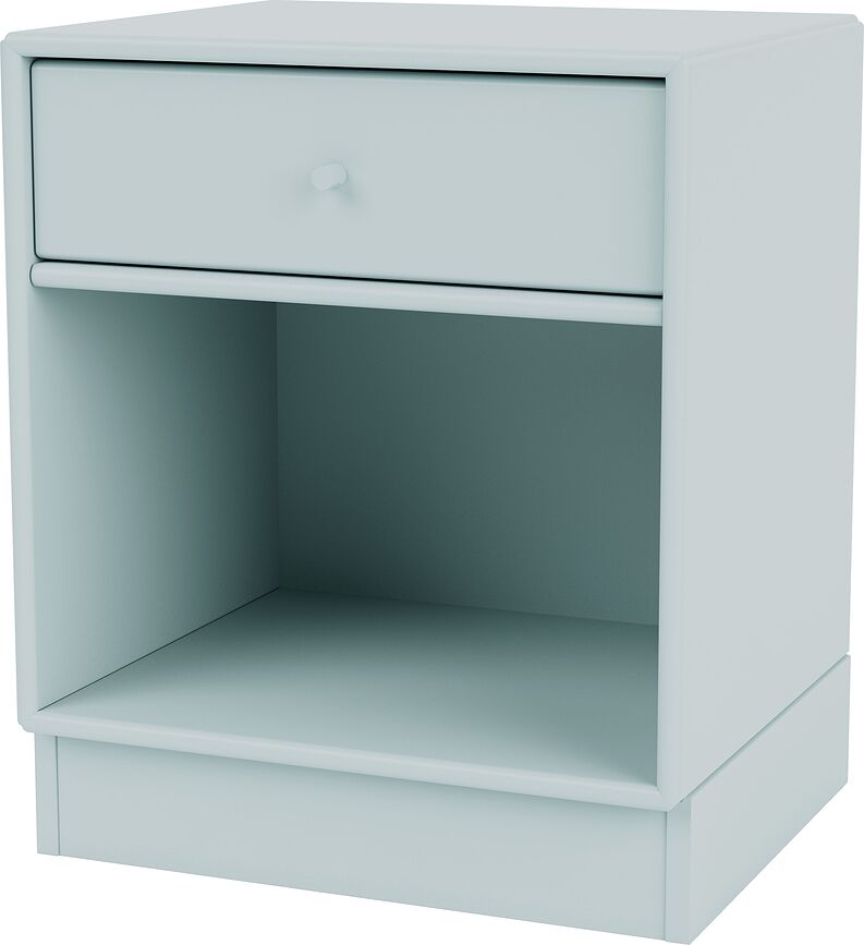 Dream Nachtschrank hell himmelblau auf Sockel 7 cm