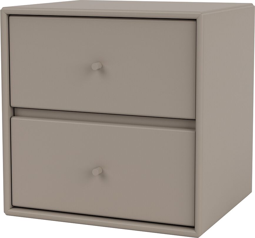Drift Nachtschrank trüffelfarben