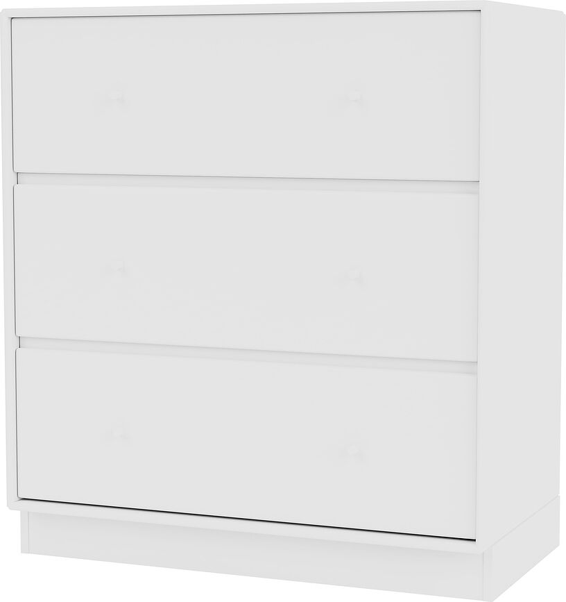 Komoda Carry na podstavci 7 cm bílá
