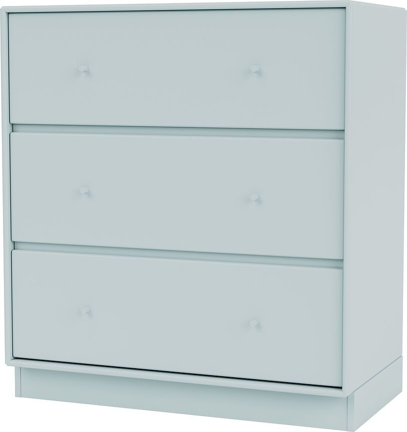 Komoda Carry na podstavci 7 cm světle modrá