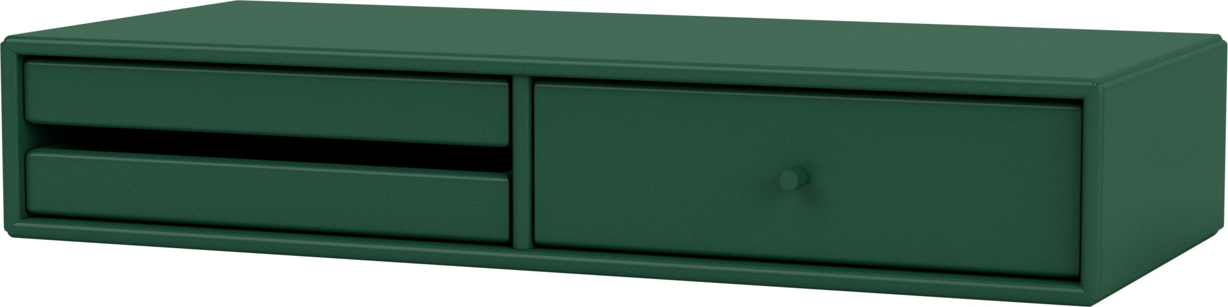 Montana Makeup Make-up Tisch dunkelgrün wandmontiert