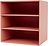 Montana Mini 1004 Modulares Regalsystem korallenrot