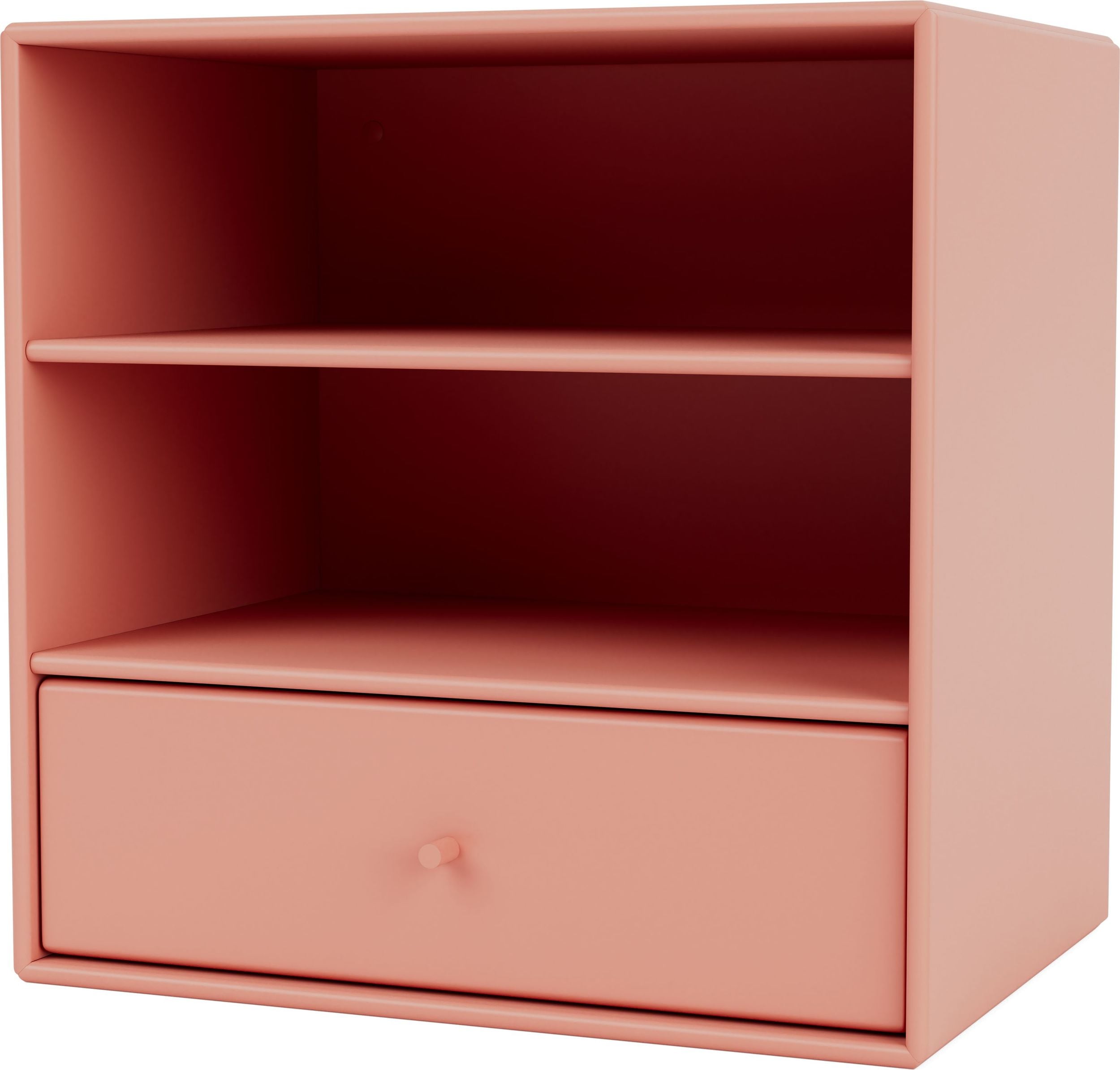 Montana Mini 1005 Modularer Wandschrank korallenrot