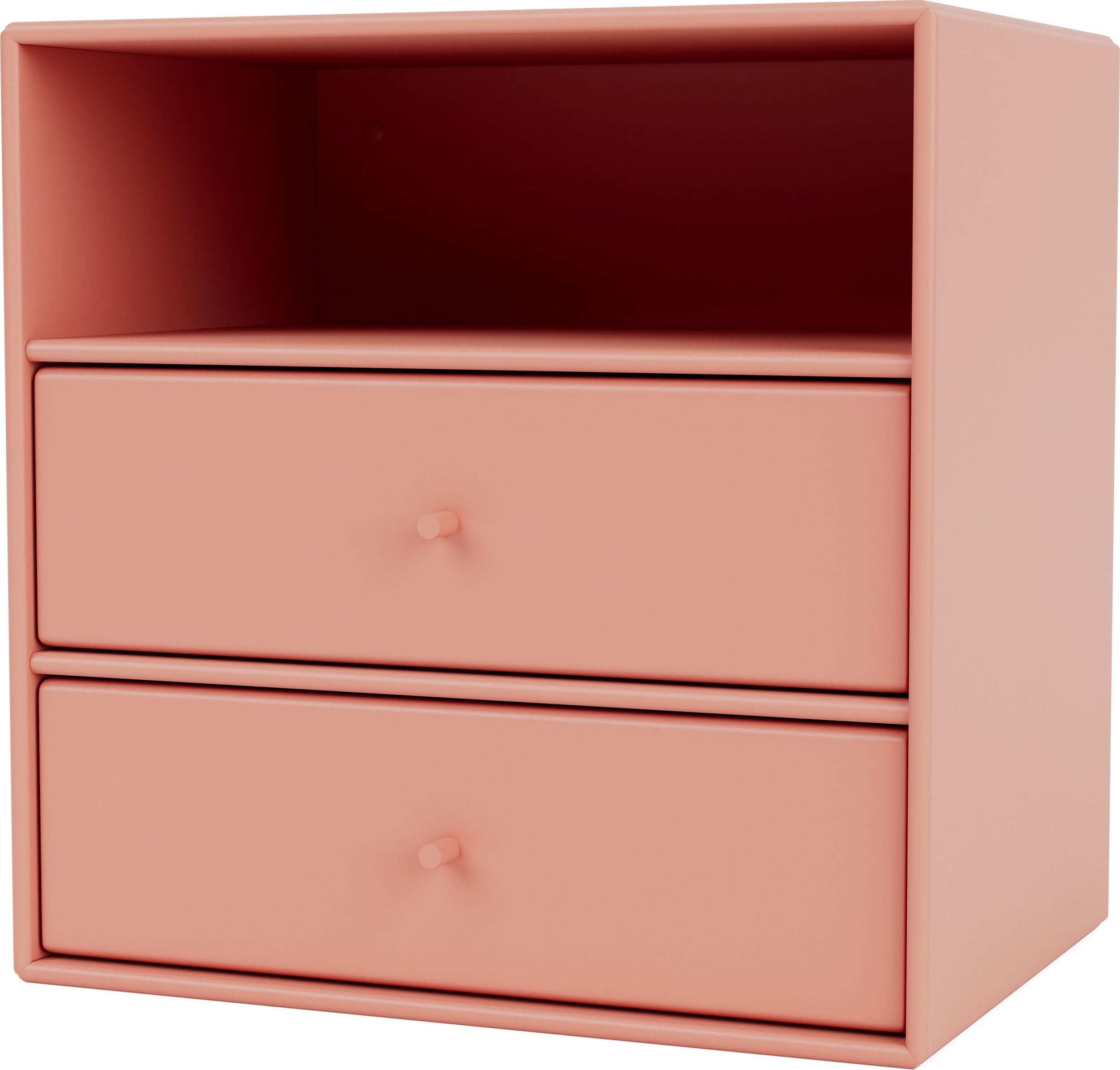 Montana Mini 1006 Modularer Wandschrank korallenrot