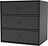 Montana Mini 1007 Modularer Wandschrank anthrazitfarbig