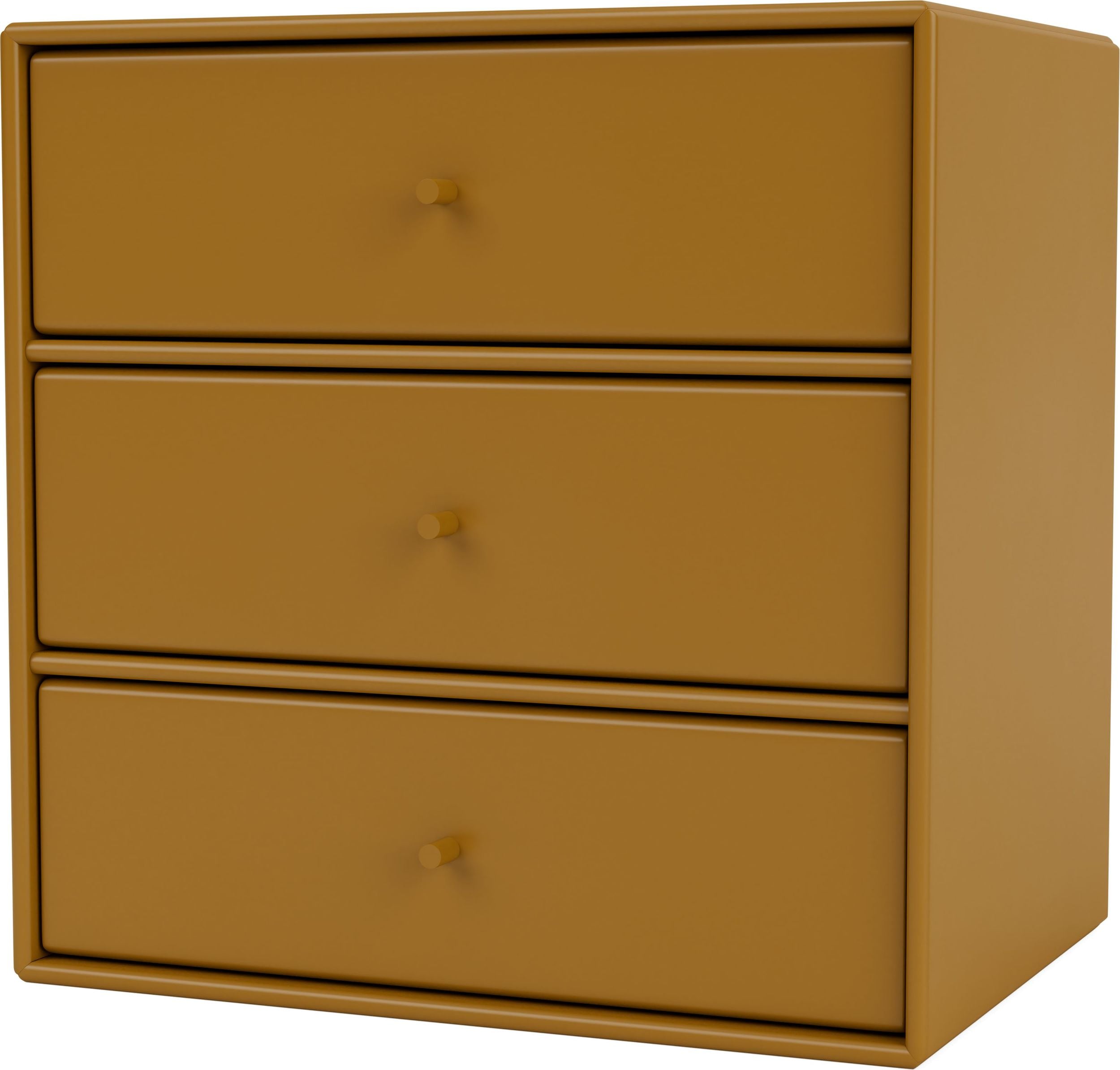 Montana Mini 1007 Modularer Wandschrank bernsteinfarben
