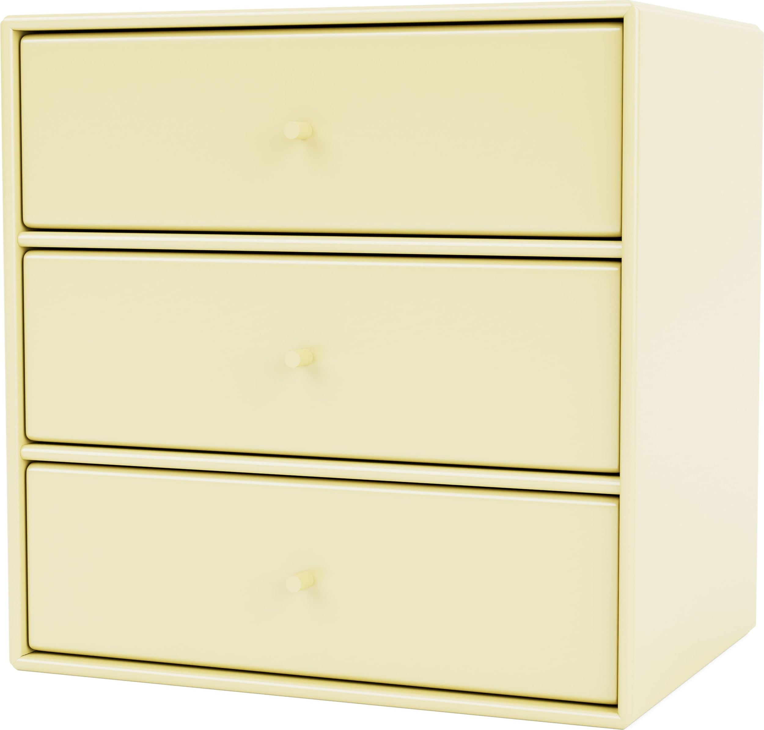 Montana Mini 1007 Modularer Wandschrank gelb