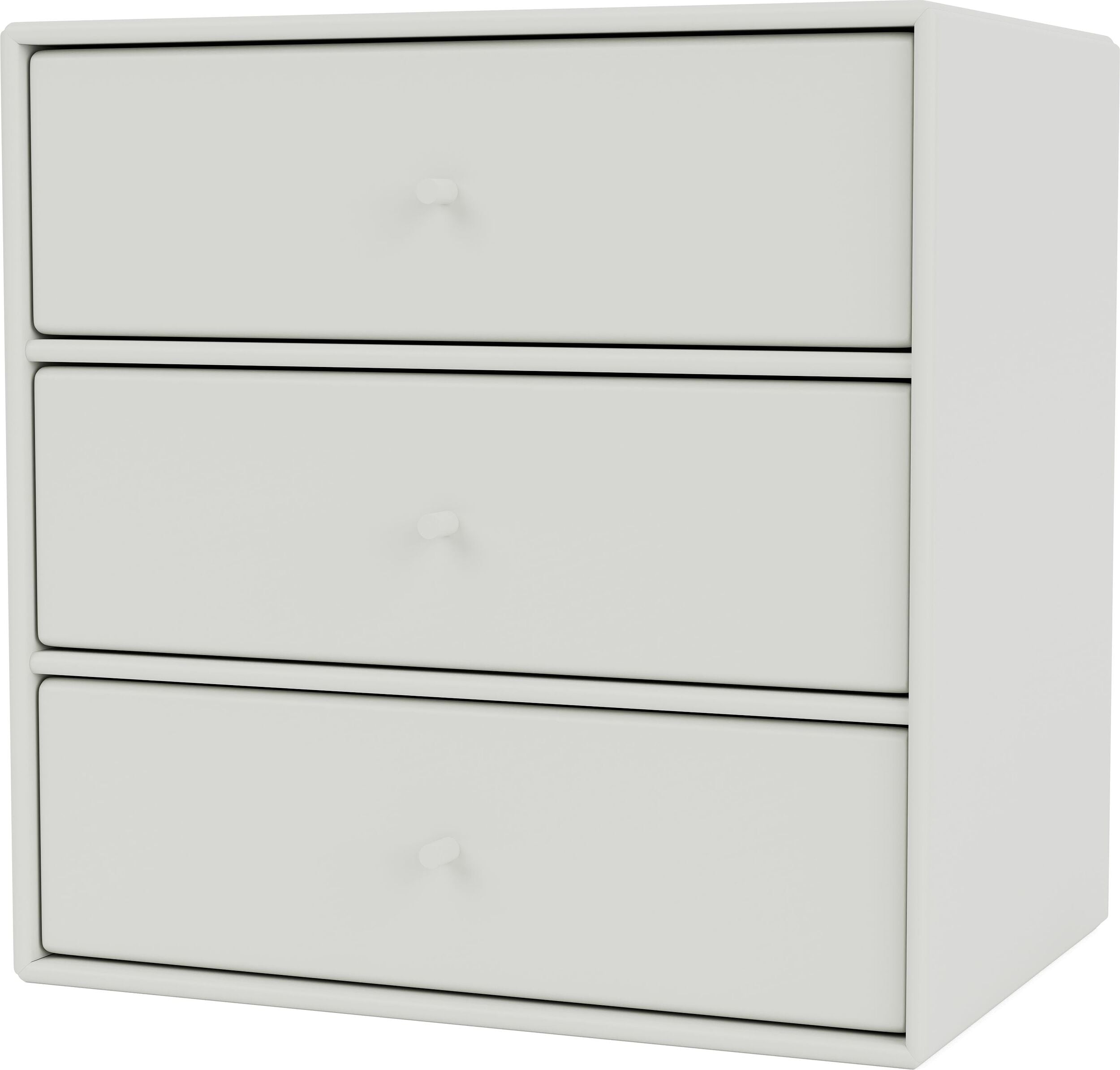Montana Mini 1007 Modularer Wandschrank hellgrau