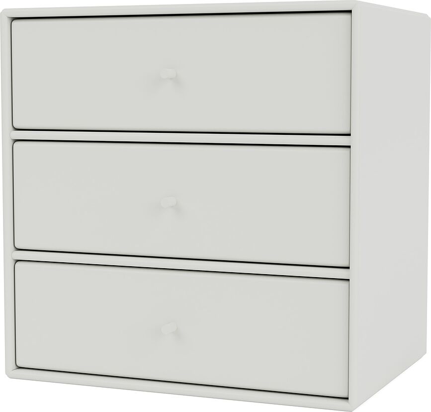 Montana Mini 1007 Modularer Wandschrank hellgrau