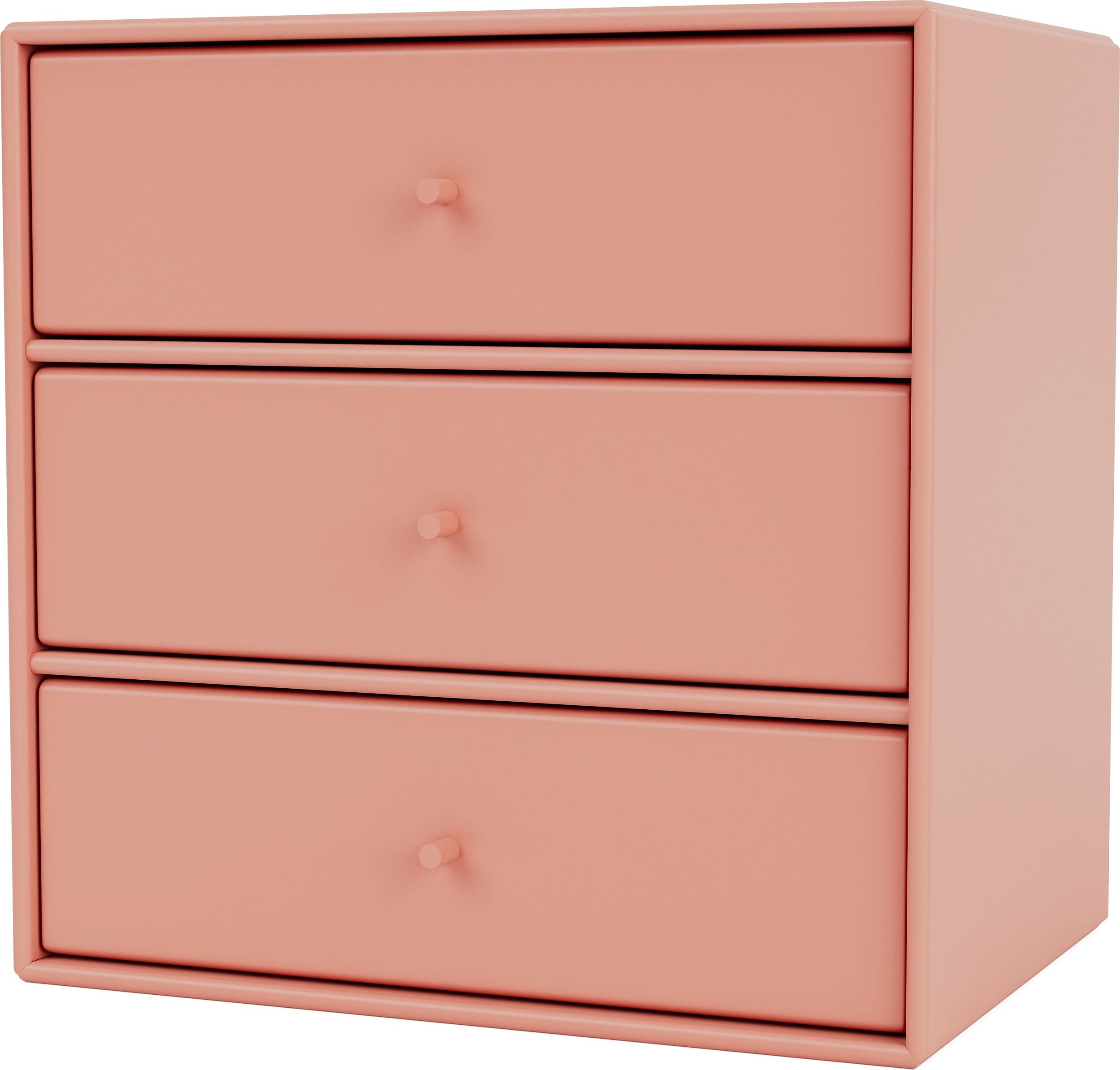 Montana Mini 1007 Modularer Wandschrank korallenrot