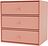 Montana Mini 1007 Modularer Wandschrank korallenrot