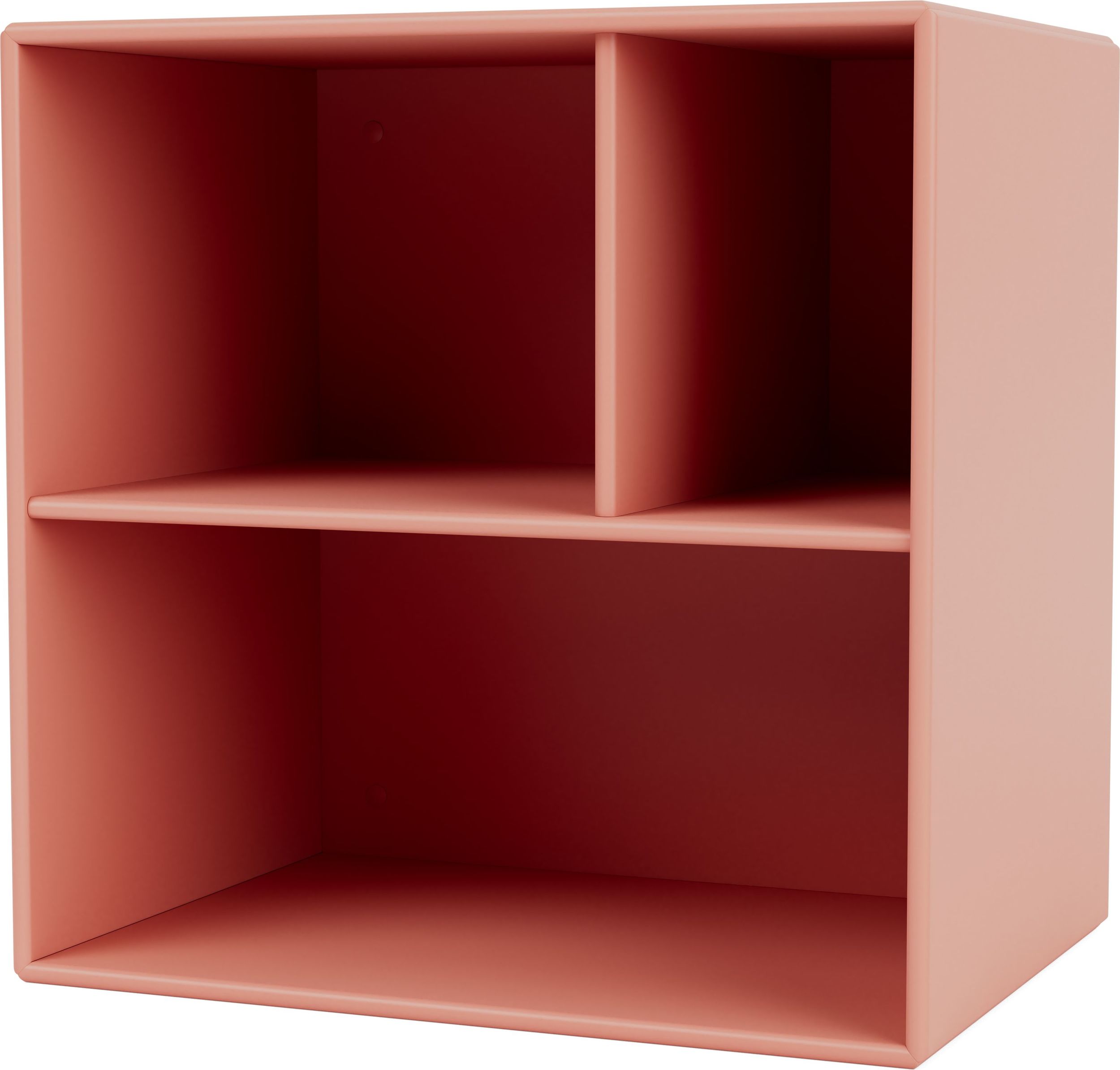 Montana Mini 1302 Modulares Regalsystem korallenrot