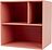 Montana Mini 1302 Modulares Regalsystem korallenrot