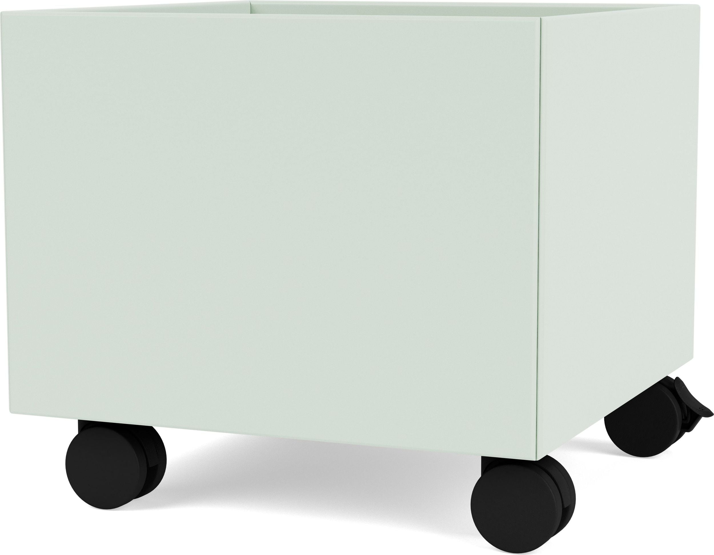 Montana Mini Aufbewahrungsbox hellmintgrün auf Rollen
