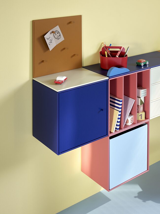 Montana Mini Tableau Magnétique avec aimants, jaune