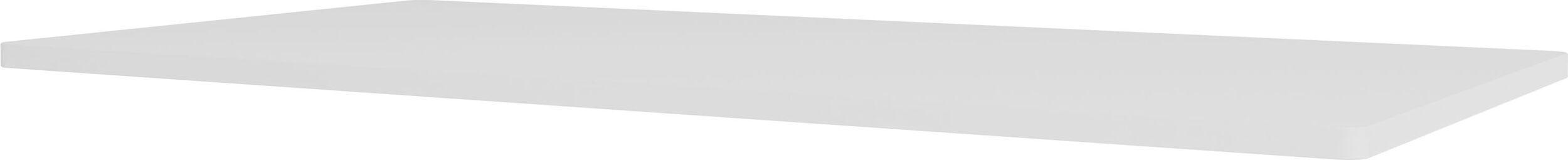 Panton Wire Abdeckplatte für Modulsystem, 70,1 x 34,8 cm, gedämpftes Weiß, MDF
