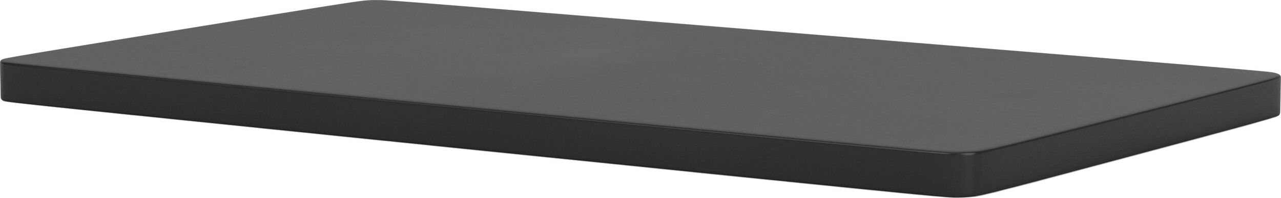 Panton Wire Ablageplatte 34,8 x 18,8 cm, MDF, schwarz