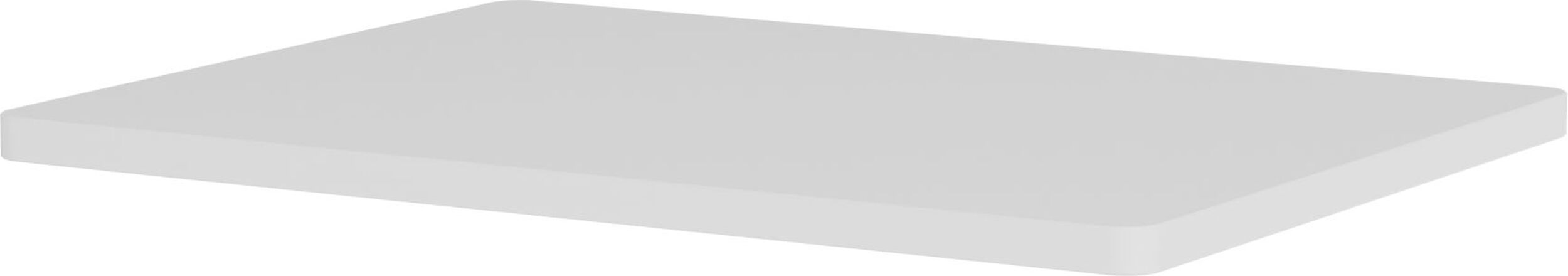 Panton Wire Ablageplatte, 34,8 x 25,7 cm, MDF, gebrochenes Weiß