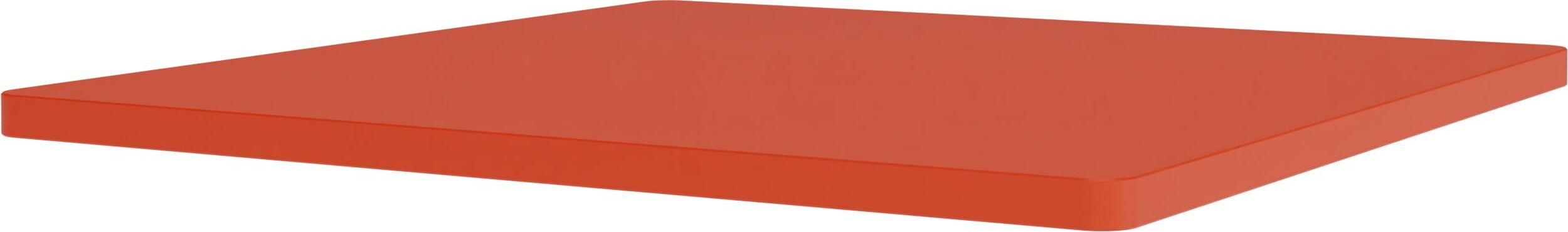 Panton Wire Ablageplatte, 34,8 x 34,8 cm, MDF, rot