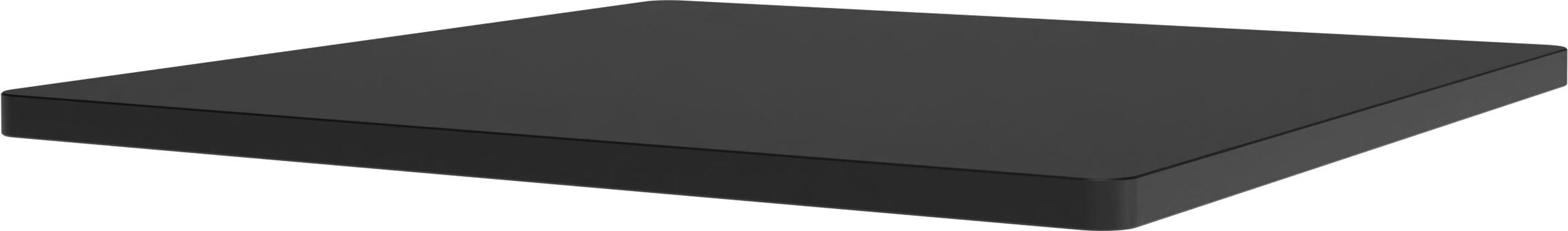 Panton Wire Ablageplatte, 34,8 x 34,8 cm, MDF, schwarz